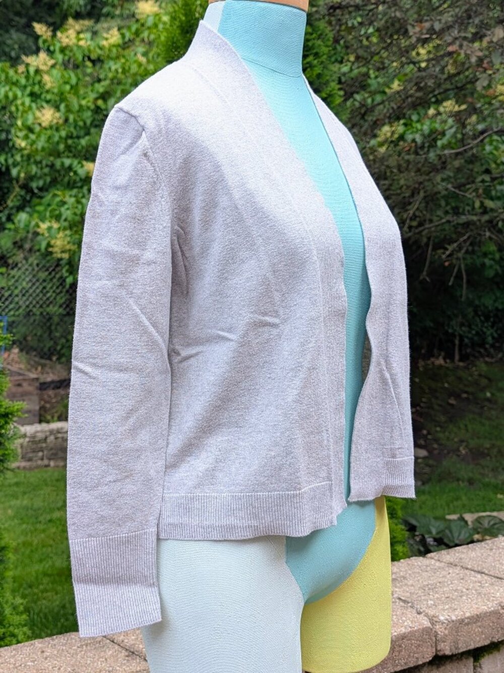 Gap Open-Front Gray Cardigan - Size M